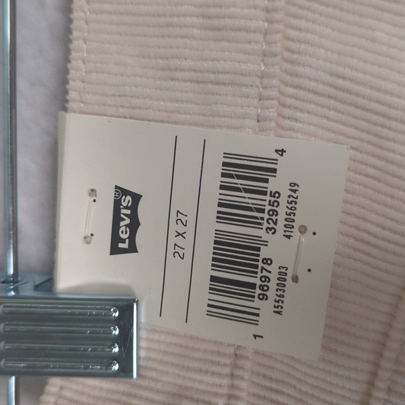 Levi's Cream Straight Leg Pants - Picture 6 of 8